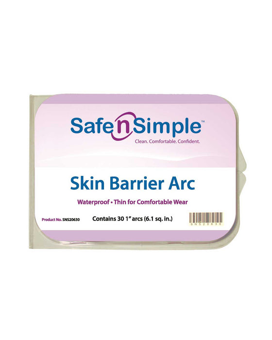 Safe n Simple Skin Barrier Arc  (30/Package)
